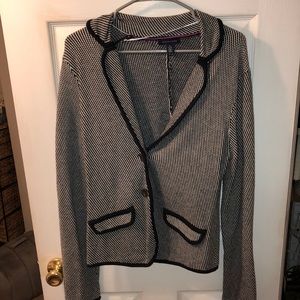 Tommy Hilfiger Blazer Navy and White